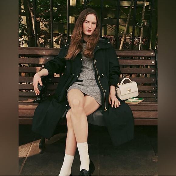 J. Crew Jackets & Blazers - J.Crew Petite Stowe parka in Italian stadium-cloth